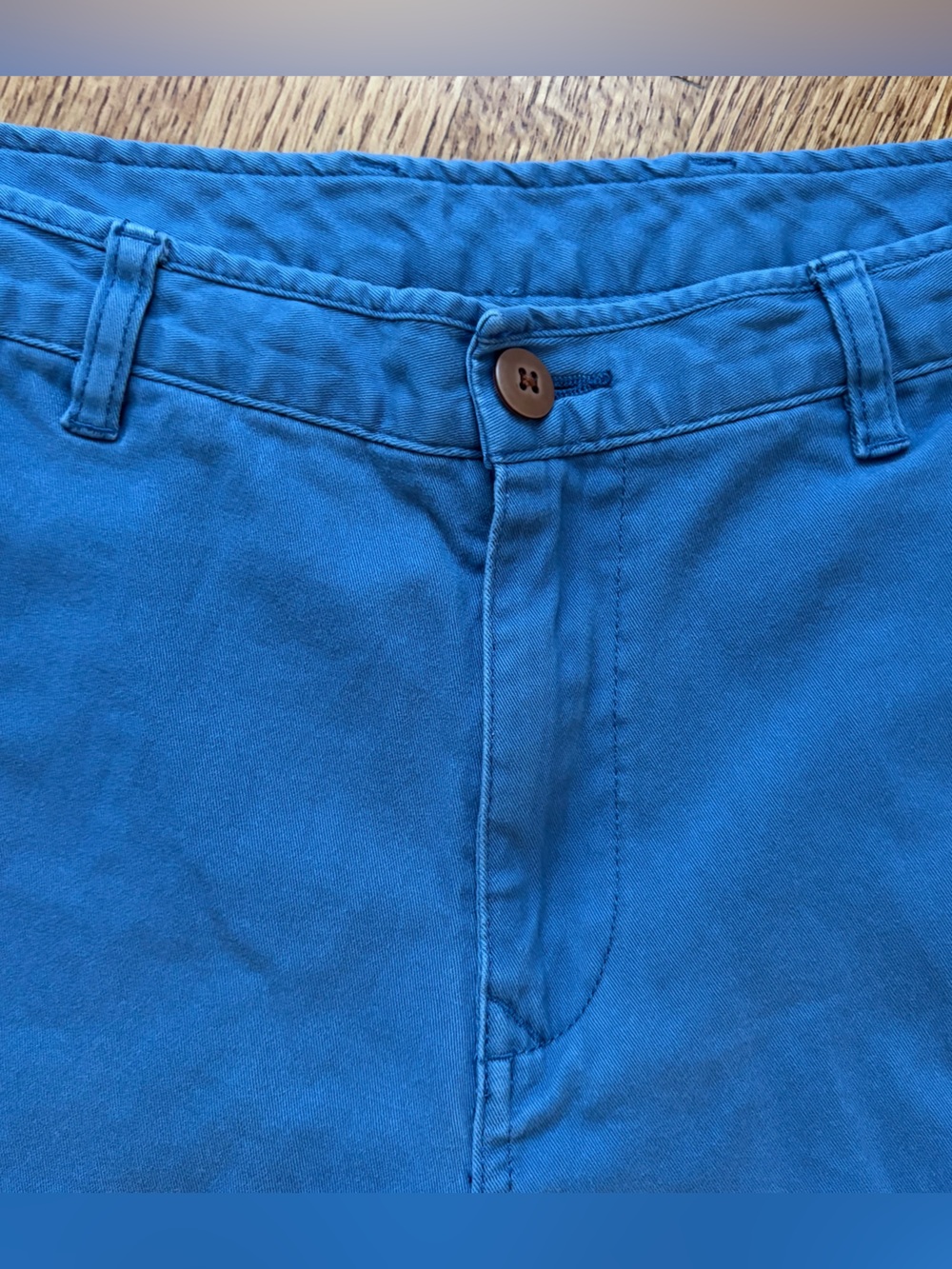 Tommy Bahama Boracay Chino Shorts Men’s 34 Blue Cotton Spandex Stretch Twill - Picture 2 of 11